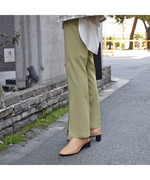 no brand（ノーブランド）の「フロントスリットカラーPT（その他パンツ・レディース・その他）」の3枚目の写真
