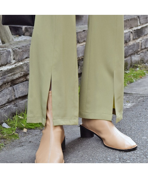 no brand（ノーブランド）の「フロントスリットカラーPT（その他パンツ・レディース・その他）」の4枚目の写真