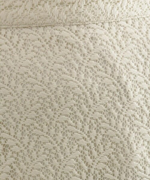 OZOC（オゾック）の「[洗える]レースフレアスカート（スカート・レディース・オフホワイト(003)/ブラック(019)/レンガ(069)・38(M)）」の12枚目の写真