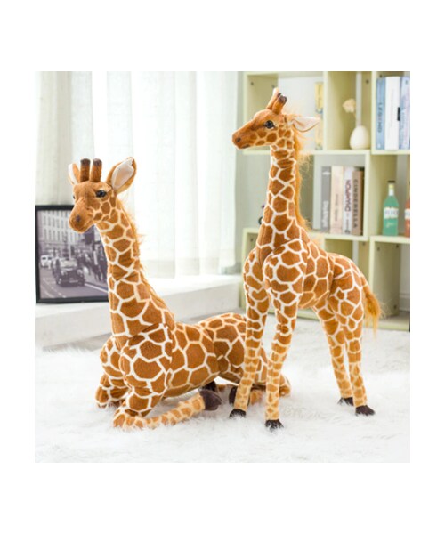 no brand(ノーブランド)の「キリン ぬいぐるみ 特大 80cm リアル no brand(ノーブランド)の「キリン ぬいぐるみ 特大 80cm リアル