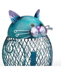 no brand（ノーブランド）の「Tooarts 猫 貯金箱 ボックス 金属製