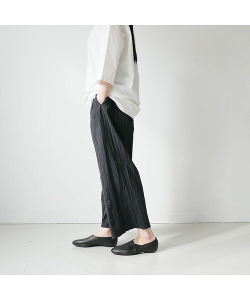 NO CONTROL AIR リンクルタフタ ランダムプリーツ イージーパンツ NO CONTROL AIR（ノーコントロールエアー）の「NO CONTROL AIR｜ノー