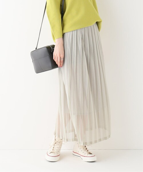 IENA（イエナ）の「シアーラメプリーツスカート◇（）」 - WEAR