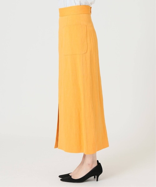 SLOBE IENA（スローブイエナ）の「リネン混サイドポケットタイト