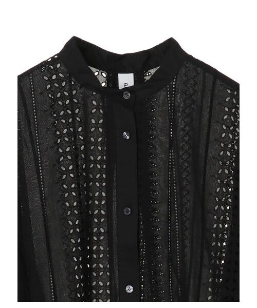 GARAGE OF GOOD CLOTHING（ガレージオブグッドクロージング）の「レース切り替えワンピース（ワンピース/ドレス・ホワイト/ブラック・F）」の6枚目の写真