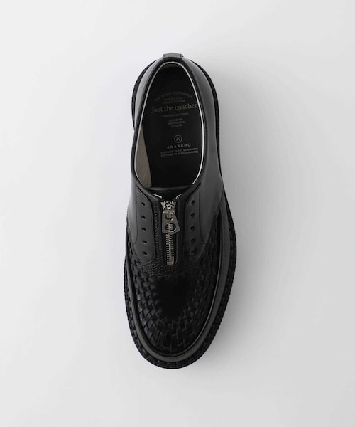 靴 foot the coacher front zip foot the coacher (フットザコーチャー) CHAOS FRONT ZIP