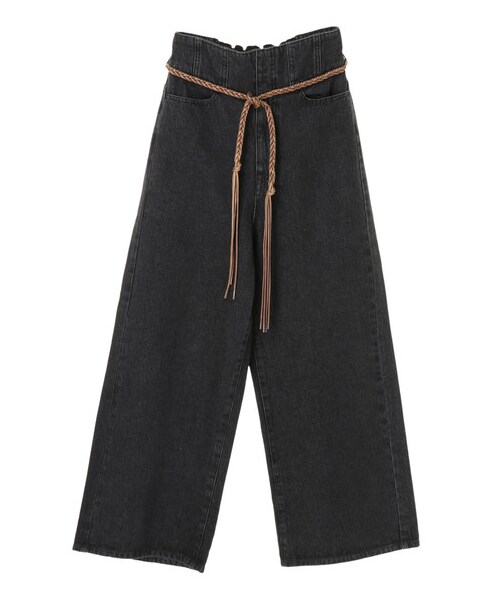 Green　Parks（グリーンパークス）の「・SUGAR SPOON ハイウエストデニムパンツ（パンツ・ブラック/インディゴ/ライトインディゴ・F）」の9枚目の写真