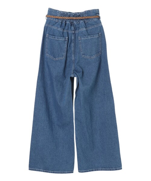 Green　Parks（グリーンパークス）の「・SUGAR SPOON ハイウエストデニムパンツ（パンツ・ブラック/インディゴ/ライトインディゴ・F）」の4枚目の写真