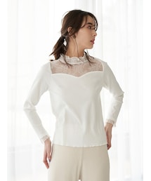 Green　Parks | ・SUGAR SPOON レースキリカエハイネック(トップス)