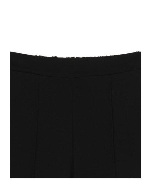 Green Parks(グリーンパークス)の「イージーケアセンターステッチカットパンツ(パンツ・ブラック/ベージュ/ピンクベージュ・F)」の5枚目の写真
