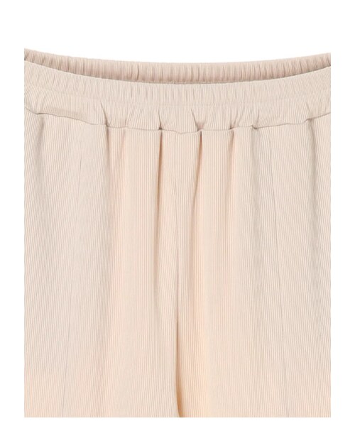 Green　Parks（グリーンパークス）の「・furry rate フロントスリットパンツ（パンツ・アイボリー/ブラック/グレーベージュ/カーキ・F）」の9枚目の写真