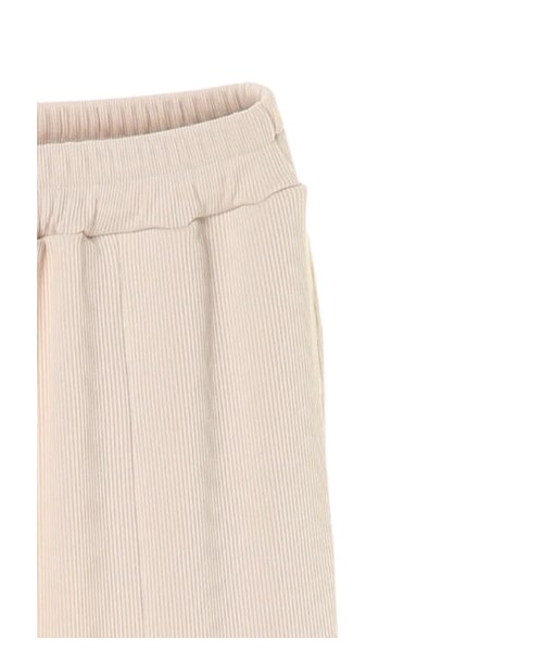 Green　Parks（グリーンパークス）の「・furry rate フロントスリットパンツ（パンツ・アイボリー/ブラック/グレーベージュ/カーキ・F）」の10枚目の写真