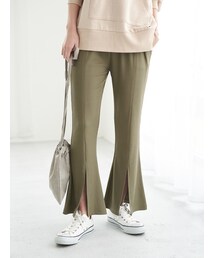 Green　Parks | ・furry rate フロントスリットパンツ(パンツ)