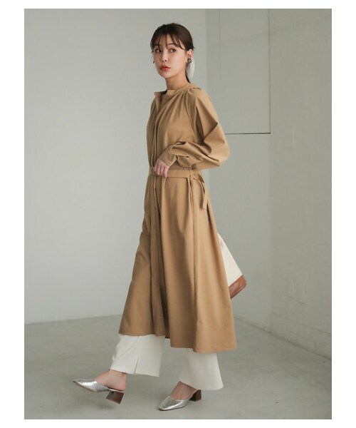 Green　Parks（グリーンパークス）の「≪USED≫・SUGAR SPOON ラグランシャツワンピース（ワンピース/ドレス・ライトベージュ・F）」の6枚目の写真