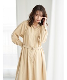 Green　Parks | ・SUGAR SPOON ラグランシャツワンピース(ワンピース/ドレス)