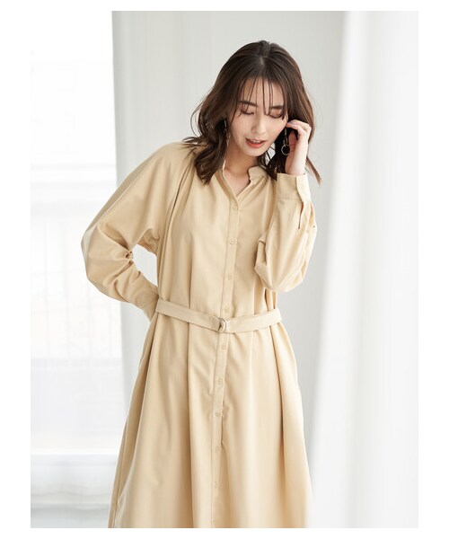 Green　Parks（グリーンパークス）の「≪USED≫・SUGAR SPOON ラグランシャツワンピース（ワンピース/ドレス・ライトベージュ・F）」の15枚目の写真