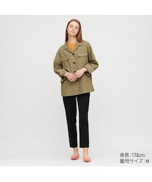 UNIQLO | リネンコットンシャツジャケット(その他アウター)