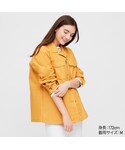 ユニクロ | リネンコットンシャツジャケット(其他外套)