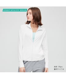 UNIQLO | エアリズムUVカットメッシュジャケット（長袖）(パーカー)
