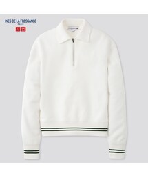 UNIQLO | スウェットハーフジップシャツ（長袖）(パーカー)