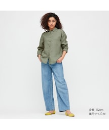 UNIQLO | プレミアムリネンシャツ（長袖）(シャツ/ブラウス)