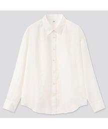 UNIQLO | プレミアムリネンシャツ（長袖）(シャツ/ブラウス)