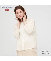 UNIQLO | ガーゼシャツ（7分袖）(シャツ/ブラウス)