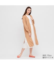 UNIQLO | UVカットスリットロングカーディガン（長袖）(カーディガン/ボレロ)