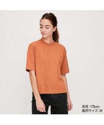 UNIQLO | コットンリラックスボクシーT（半袖）(Tシャツ/カットソー)