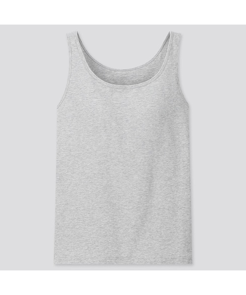 UNIQLO（ユニクロ）の「スーピマコットンブラタンクトップ（ブラジャー・レディース・WHITE 00/GRAY 03/BLACK 09・M/XXL/3XL/XS/S/XL/L）」の3枚目の写真