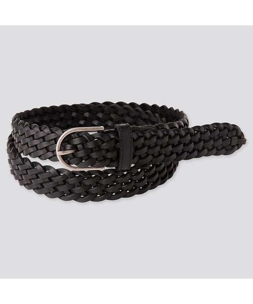 UNIQLO（ユニクロ）の「メッシュベルト（ベルト・レディース・OFF WHITE 01/BROWN 37/BLACK 09・フリー）」の2枚目の写真