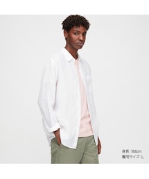 UNIQLO | プレミアムリネンシャツ（長袖）(シャツ/ブラウス)