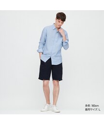 UNIQLO | プレミアムリネンシャツ（長袖）(シャツ/ブラウス)