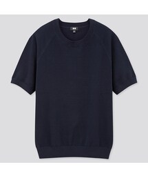 UNIQLO | ドライクルーネックセーター（半袖）(ニット/セーター)