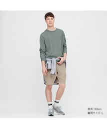 UNIQLO | エアリズムUVカットクルーネックT（長袖）(Tシャツ/カットソー)