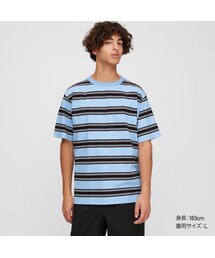 UNIQLO | ボーダーT（半袖）(Tシャツ/カットソー)