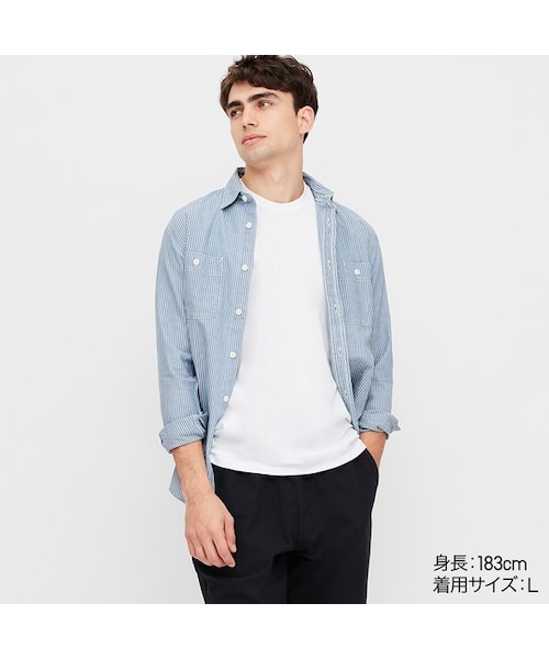 UNIQLO（ユニクロ）の「ドライカラークルーネックT（半袖）（Tシャツ/カットソー・メンズ・PINK 11/WHITE 00/GREEN 55/RED 13/DARK GRAY 08/GRAY 03/YELLOW 43/NAVY 69/BLACK 09/BLUE 66/LIGHT BLUE 60/PURPLE 74/BLUE 67・XS/S/M/XL/XXL/3XL/L/4XL）」の2枚目の写真