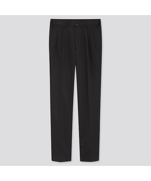 UNIQLO（ユニクロ）の「イージーケアツータックチノ（その他パンツ・メンズ・BEIGE 32/NAVY 69/BLACK 09・115/100/95/79/70/76/91/73/110/82/120/105/88/85）」の2枚目の写真