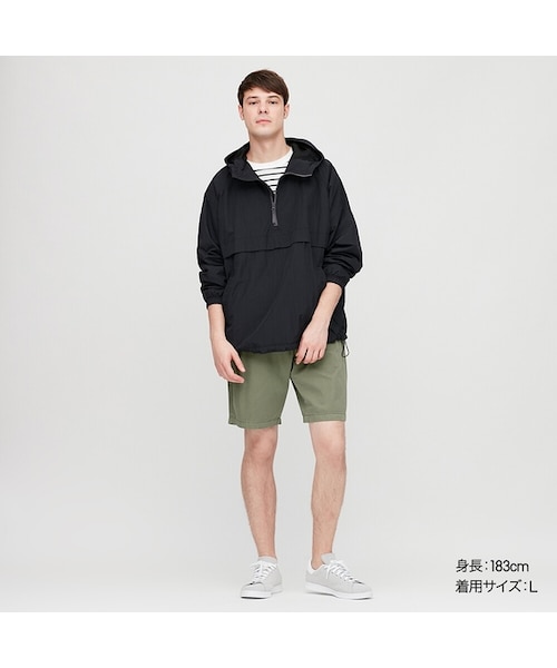 UNIQLO（ユニクロ）の「チノショートパンツ（その他パンツ・メンズ・BLACK 09/BLUE 66/BLUE 63/PINK 12/WHITE 00/DARK GRAY 08/DARK GREEN 58/NAVY 69/BEIGE 32/BROWN 35/GREEN 54/YELLOW 44・XS/3XL/XL/S/M/XXL/L/4XL）」の7枚目の写真