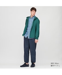 UNIQLO | EZYワイドフィットパラシュートジョガーパンツ（丈標準66～72cm）(その他パンツ)