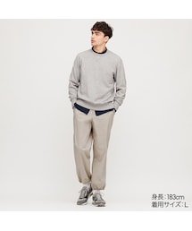 UNIQLO | EZYワイドフィットパラシュートジョガーパンツ（丈標準66～72cm）(その他パンツ)