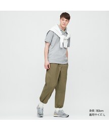 UNIQLO | EZYワイドフィットパラシュートジョガーパンツ（丈短め64cm）(その他パンツ)
