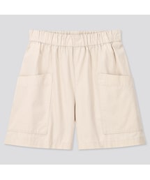 UNIQLO | GIRLS イージーショートパンツ（ムジ）(その他パンツ)