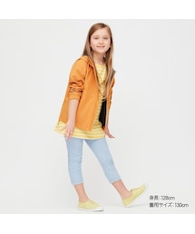 UNIQLO | GIRLS ドライレギンス（デニム・7分丈）(レギンス/スパッツ)