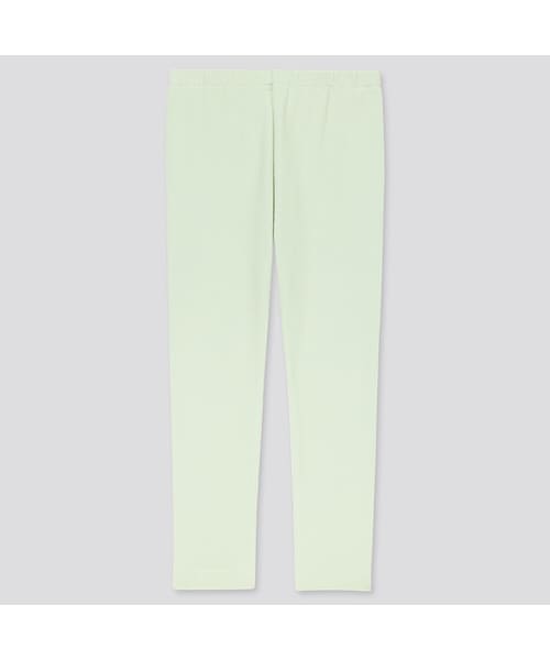 UNIQLO（ユニクロ）の「レギンス（リブ・10分丈）（その他ベビー用品・キッズ・GRAY 03/PINK 11/GREEN 51/BLACK 09・90/100/110/70/80）」の3枚目の写真