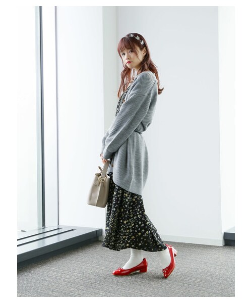 earth music&ecology(アースミュージックアンドエコロジー)の「ORiental TRaffic バレーパンプス(シューズ・ブラック/レッド/ゴールド・35/36/37/38/39)」の22枚目の写真