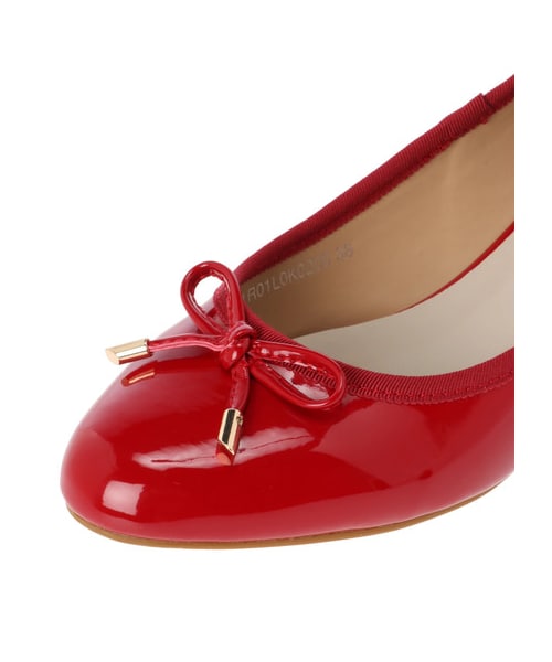 earth music&ecology(アースミュージックアンドエコロジー)の「ORiental TRaffic バレーパンプス(シューズ・ブラック/レッド/ゴールド・35/36/37/38/39)」の4枚目の写真