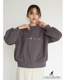earth music&ecology | 【先行予約】KANGOL×earthスウェットプルオーバ-(トップス)