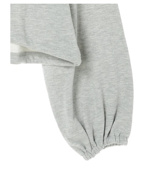 E hyphen world gallery(イーハイフンワールドギャラリー)の「バルーンスリーブギャザーパーカー(トップス・オフホワイト/杢グレー/ベージュ/ピーチ・F)」の7枚目の写真