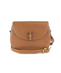 GUCCI オールドグッチ バンブー ボディバッグ ワンショルダー ブラウン GUCCI オールドグッチ バンブー ボディバッグ ワンショルダー